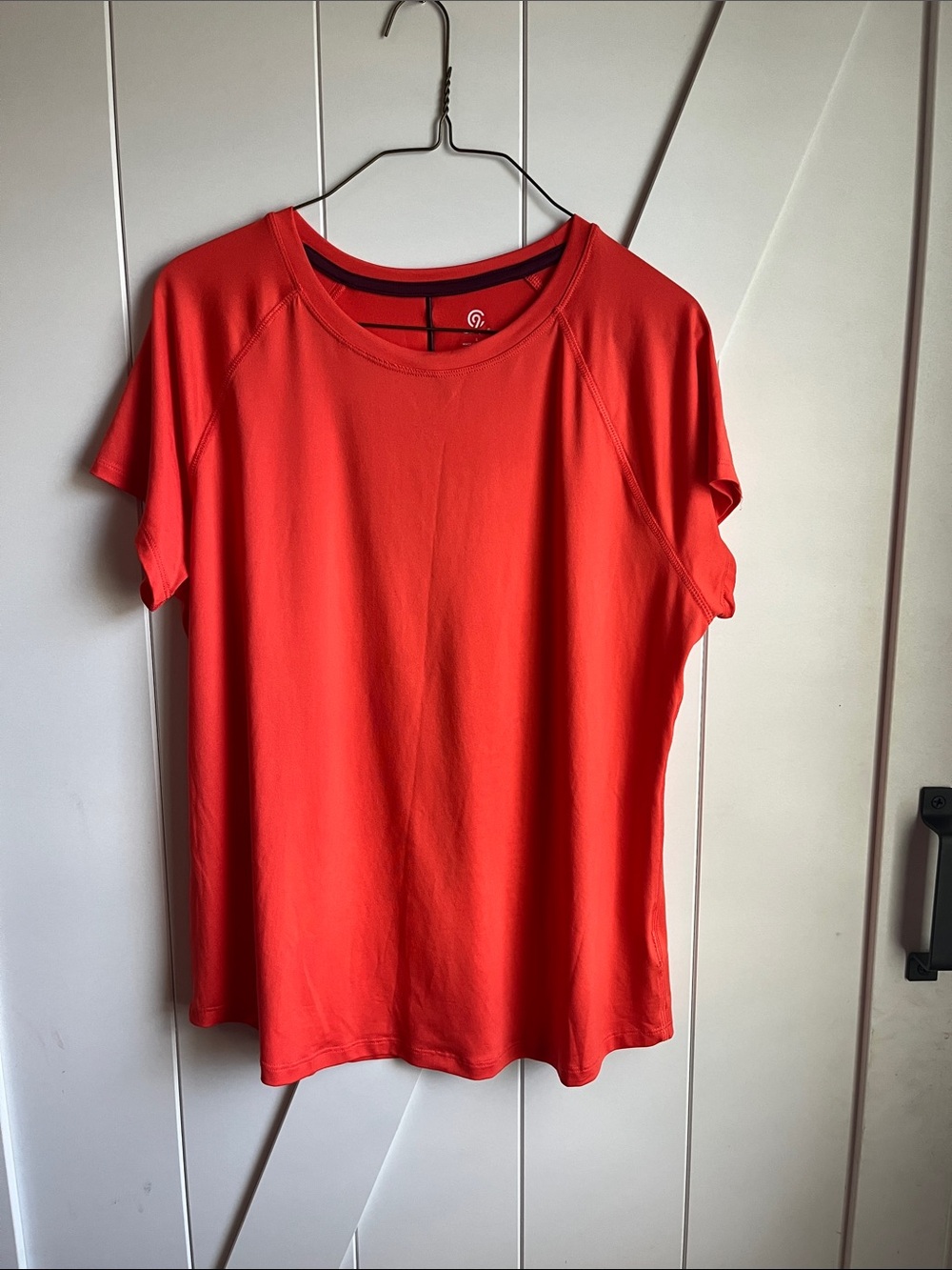 Champion Women's Short Sleeve Tee in Vibrant Red